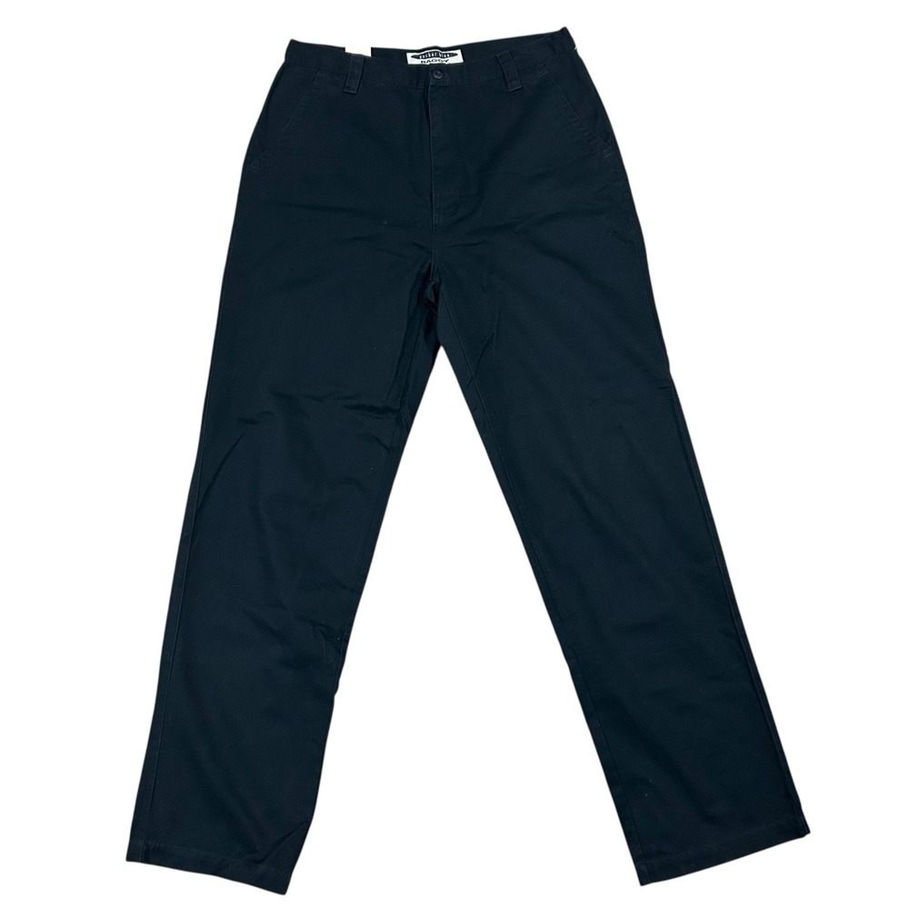 Anchor Blue Baggy Chino Pants Mens 34X32 Navy Blue Y2K New with Tags Deadstock‎